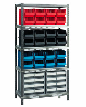 Tukeva Step-Rack perushyllystö